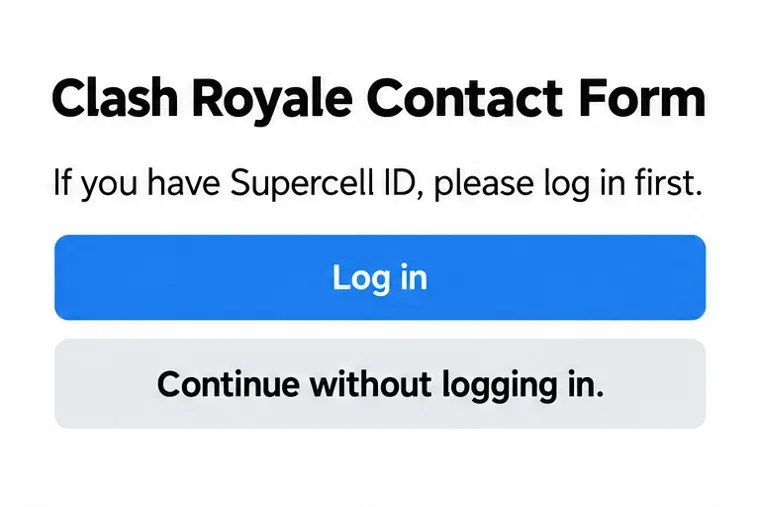 Cómo solicitar un cambio de ubicación o región en tu perfil de Clash Royale