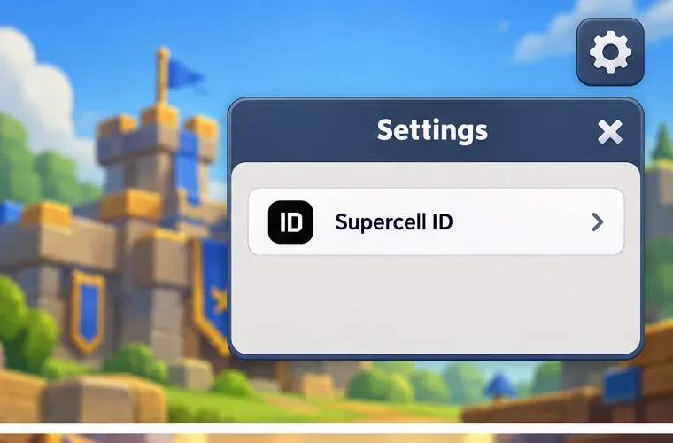 如何使用 Supercell ID 恢復遺失的皇室戰爭帳號