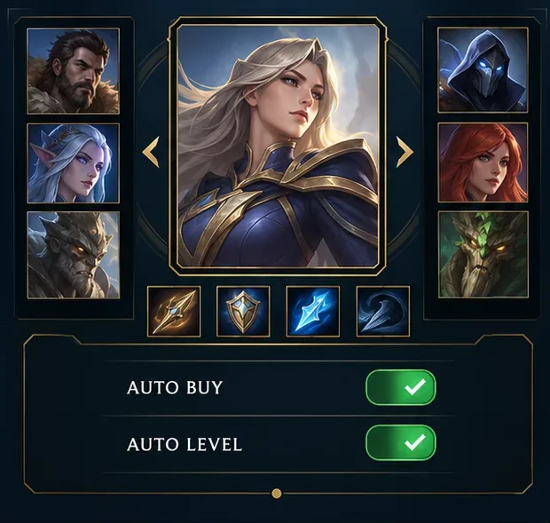 How to Turn Off Auto Buy and Auto Level in SMITE