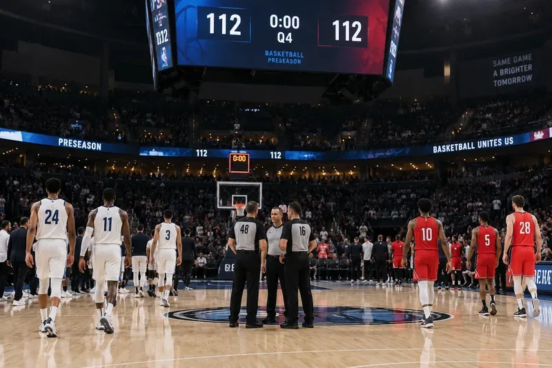 NBA Preseason Overtime Rules: Why Some Games Can Finish Differently From the Regular Season