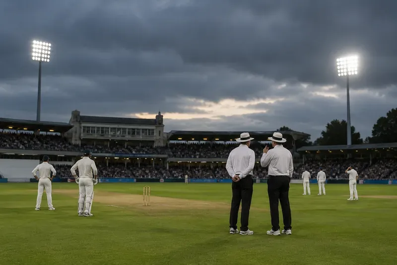 Test Cricket Bad-Light Rules: Who Decides, When Play Resumes, and How Lost Time Is Recovered