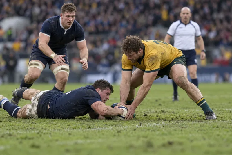 What Makes a Legal Jackal at the Breakdown Under Current Rugby Laws?