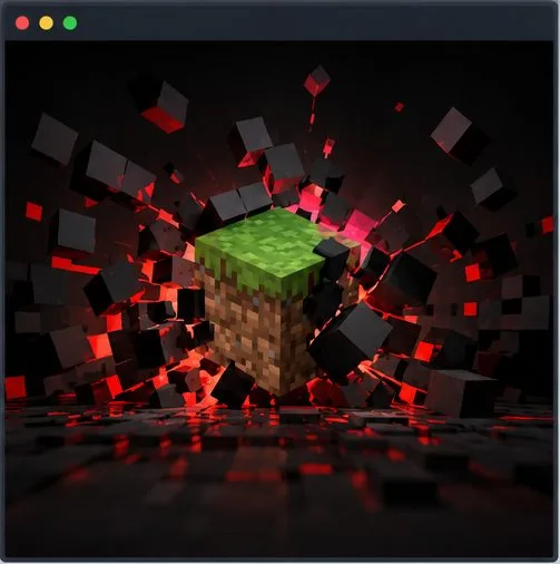 A grass-topped block surrounded by scattered fragments, representing a launch that failed before a useful cause was identified.