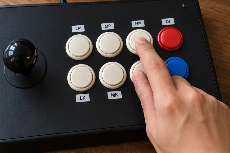 Best Arcade Stick Button Layout for Drive Impact Reactions in Street Fighter 6