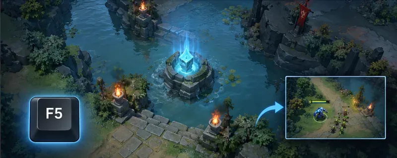 Como configurar teclas de posição da câmera no Dota 2: salve e revisite locais do mapa