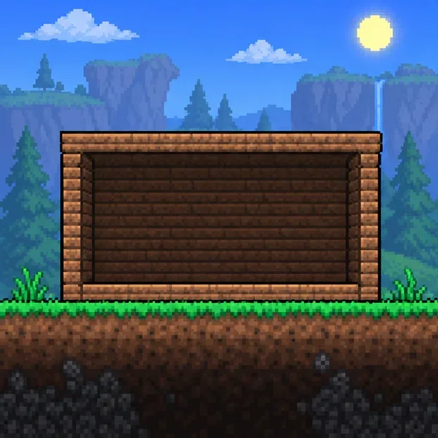 The interior of a wooden house frame is covered with continuous wooden background walls.