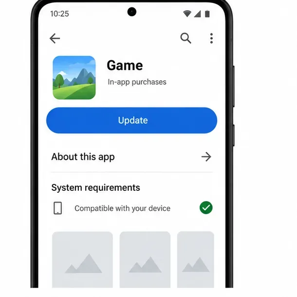 Generic phone storage screen with a low-storage warning and a free-up-space option.