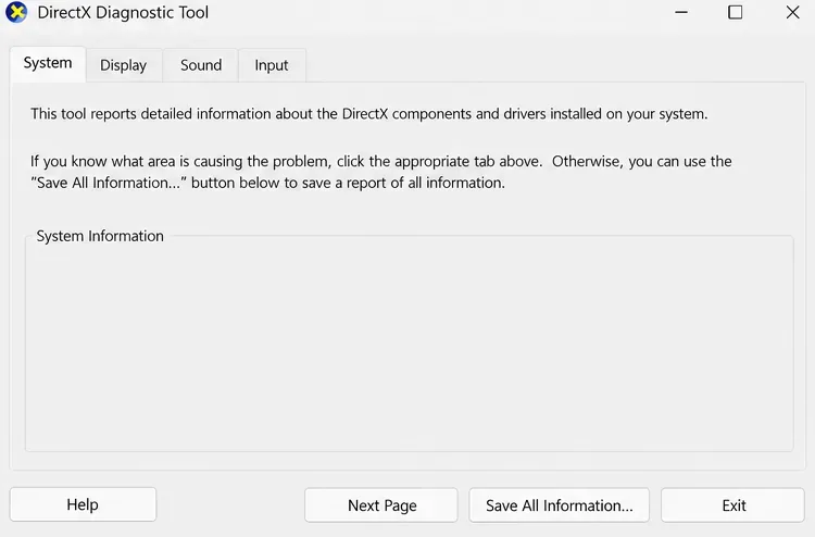 Interface illustration: the DirectX Diagnostic Tool shows Save All Information for preparing a PUBG support attachment.