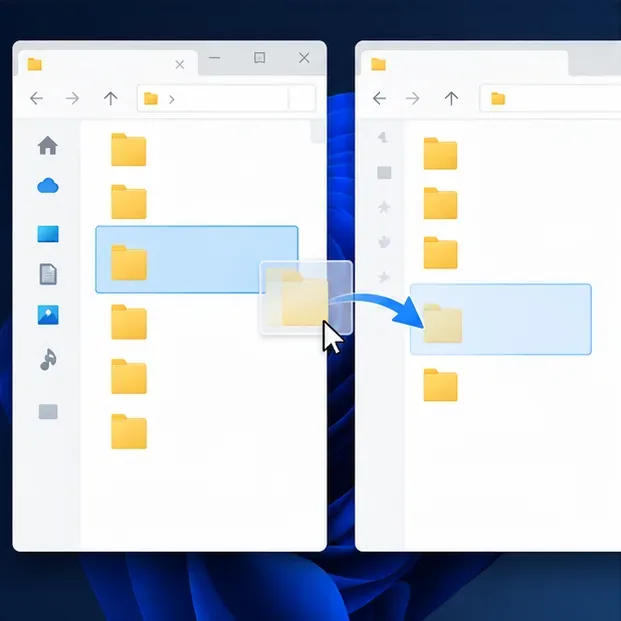 A file manager showing a world folder copied into a separate location