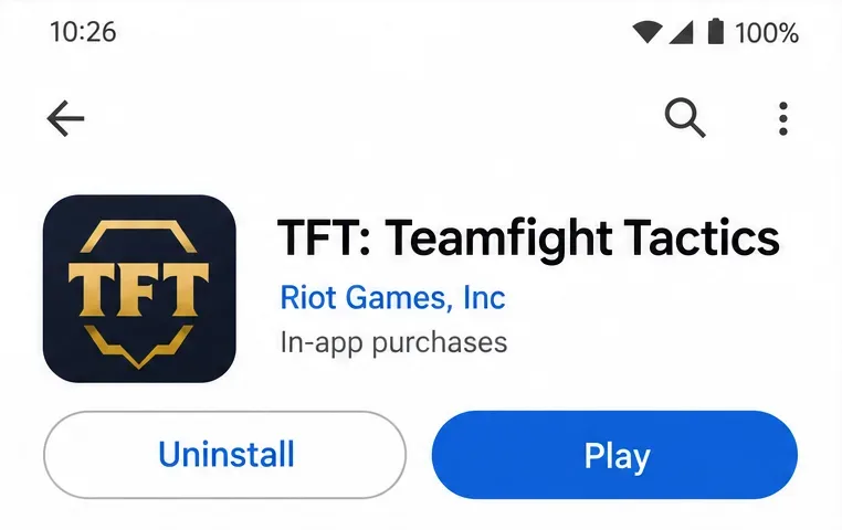 Exemplo de listagem TFT instalada mostrando os botões Desinstalar e Reproduzir.