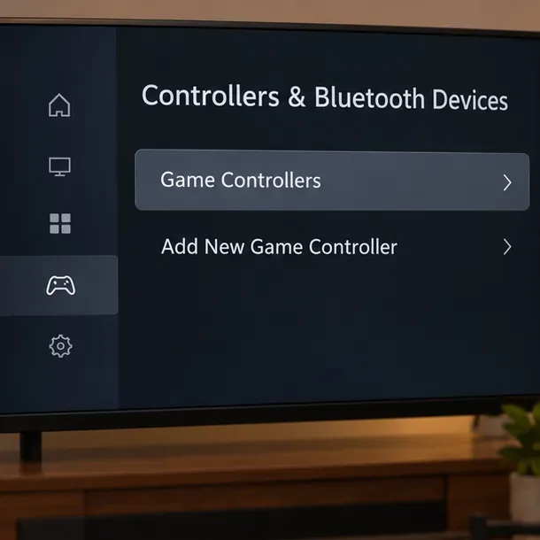 Google TV-style Remote and Accessories settings page with the Pair accessory option selected