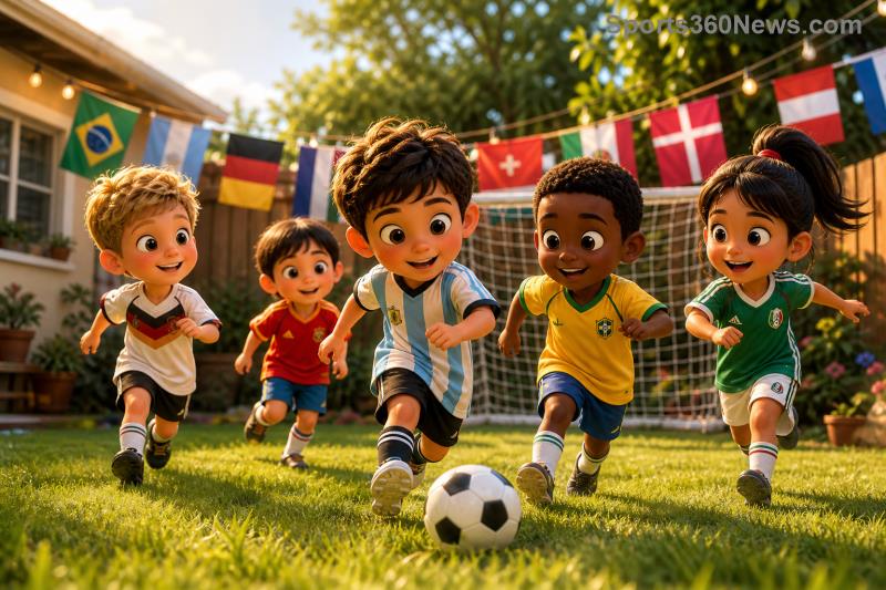FIFA World Cup 2026 stadium atmosphere with fans and pitch